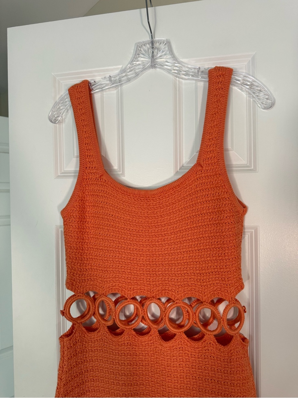 NWT 12th Tribe Crochet Cutout Maxi Dress - Picture 5 of 9